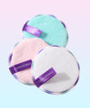 3 make-up remover sponges